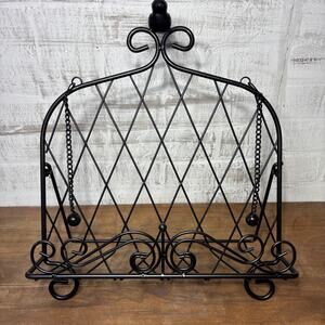 Wrought Iron Cookbook Holder